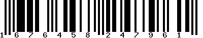 EAN-13 : 1676458247961 EAN-13 : 1676458247961