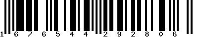 EAN-13 : 1676544292806 EAN-13 : 1676544292806