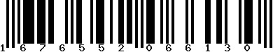EAN-13 : 1676552066130 EAN-13 : 1676552066130
