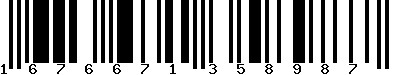EAN-13 : 1676671358987 EAN-13 : 1676671358987