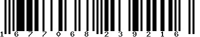 EAN-13 : 1677068239216 EAN-13 : 1677068239216