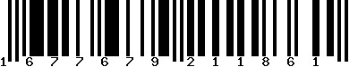 EAN-13 : 1677679211861 EAN-13 : 1677679211861