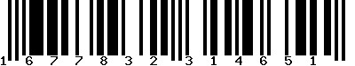 EAN-13 : 1677832314651