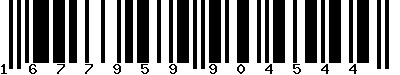 EAN-13 : 1677959904544