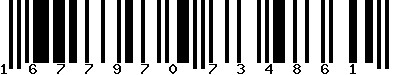EAN-13 : 1677970734861 EAN-13 : 1677970734861