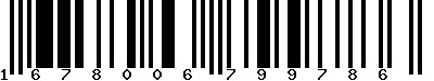 EAN-13 : 1678006799786