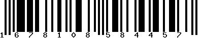 EAN-13 : 1678108584457 EAN-13 : 1678108584457