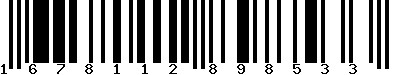 EAN-13 : 1678112898533 EAN-13 : 1678112898533