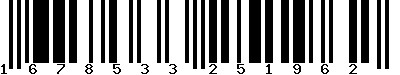 EAN-13 : 1678533251962 EAN-13 : 1678533251962
