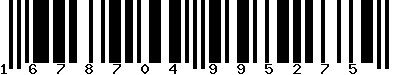 EAN-13 : 1678704995275