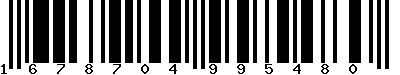 EAN-13 : 1678704995480