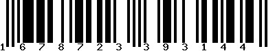 EAN-13 : 1678723393144 EAN-13 : 1678723393144