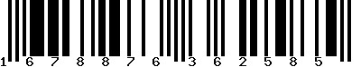 EAN-13 : 1678876362585 EAN-13 : 1678876362585