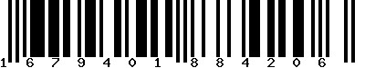 EAN-13 : 1679401884206