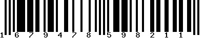 EAN-13 : 1679478598211