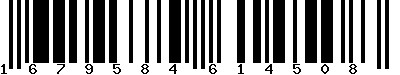 EAN-13 : 1679584614508 EAN-13 : 1679584614508