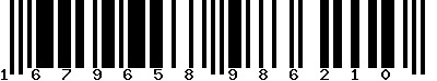 EAN-13 : 1679658986210 EAN-13 : 1679658986210