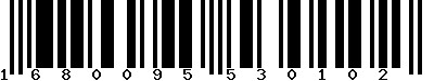 EAN-13 : 1680095530102 EAN-13 : 1680095530102