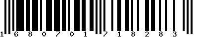 EAN-13 : 1680701718283 EAN-13 : 1680701718283