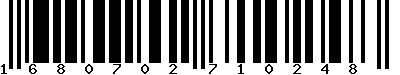 EAN-13 : 1680702710248