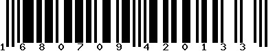 EAN-13 : 1680709420133 EAN-13 : 1680709420133