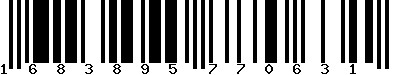 EAN-13 : 1683895770631 EAN-13 : 1683895770631
