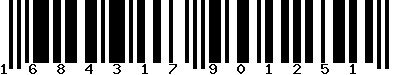 EAN-13 : 1684317901251 EAN-13 : 1684317901251