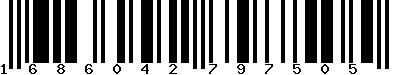 EAN-13 : 1686042797505 EAN-13 : 1686042797505