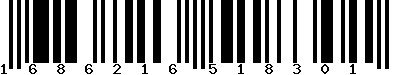 EAN-13 : 1686216518301