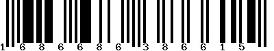 EAN-13 : 1686686386615