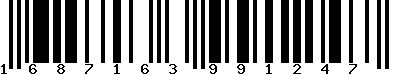 EAN-13 : 1687163991247 EAN-13 : 1687163991247