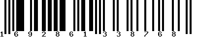 EAN-13 : 1692861338768 EAN-13 : 1692861338768