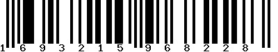 EAN-13 : 1693215968228 EAN-13 : 1693215968228