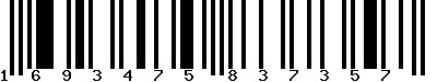 EAN-13 : 1693475837357 EAN-13 : 1693475837357