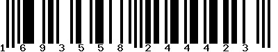 EAN-13 : 1693558244423