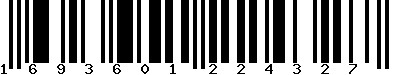 EAN-13 : 1693601224327 EAN-13 : 1693601224327