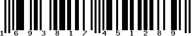 EAN-13 : 1693817451289