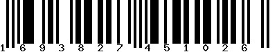 EAN-13 : 1693827451026 EAN-13 : 1693827451026