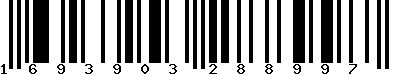 EAN-13 : 1693903288997 EAN-13 : 1693903288997