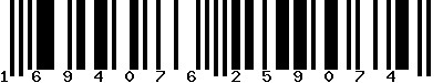 EAN-13 : 1694076259074 EAN-13 : 1694076259074
