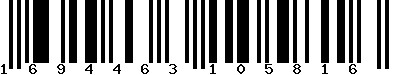 EAN-13 : 1694463105816