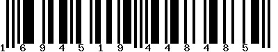 EAN-13 : 1694519448485 EAN-13 : 1694519448485