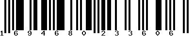 EAN-13 : 1694680233606
