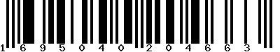 EAN-13 : 1695040204663