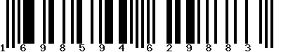 EAN-13 : 1698594629883