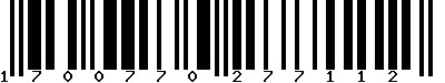 EAN-13 : 1700770277112
