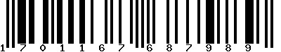 EAN-13 : 1701167687989