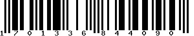 EAN-13 : 1701336844090 EAN-13 : 1701336844090