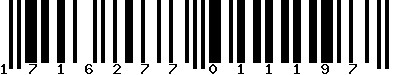 EAN-13 : 1716277011197