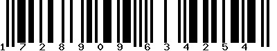 EAN-13 : 1728909634254